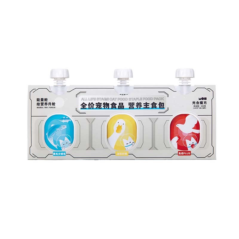 光合魔方主食猫咪餐包 猫湿粮 成猫幼猫增肥营养发腮美毛无谷猫粮