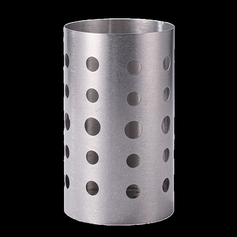 加厚不锈钢筷子筒厨房收纳盒沥水筷子笼刀叉座奶茶店吧台吸管筒桶