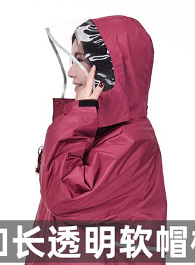 加棉雨衣加厚冬天防风防雨裤套装外卖分体全身防暴雨保暖加绒雨披