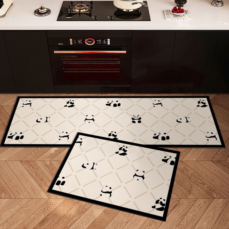 厨房专用地垫长条软硅藻泥吸水吸油防滑脚垫卫生间卡通地毯免洗垫