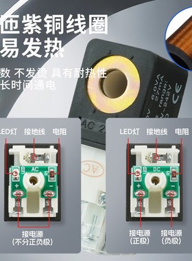 板式电磁阀4M210-08气动气缸换向阀4M310-10二位五通气阀220V 24V