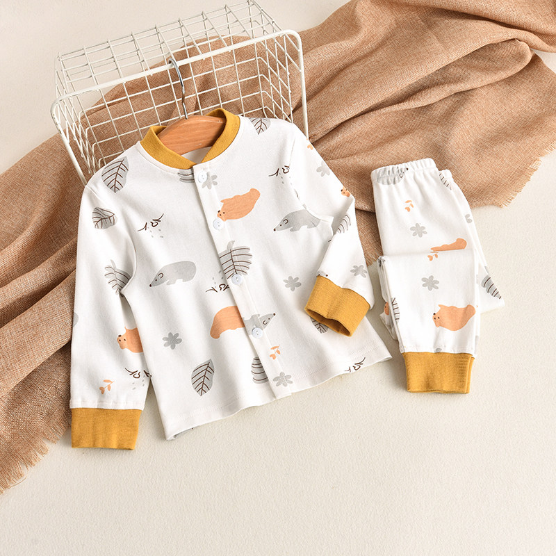 儿童开衫秋衣卫生裤套装婴儿纯棉上衣可开裆睡裤春秋款内衣卫生裤,童装/婴儿装/亲子装,内衣套装,淘宝优惠券,粉丝福利购,淘宝优惠卷