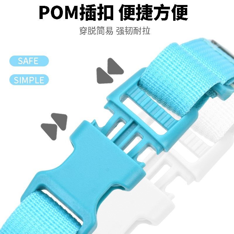 狗狗的牵引绳Y字型可调节防爆冲宠物胸背带中小型犬背心式遛狗绳