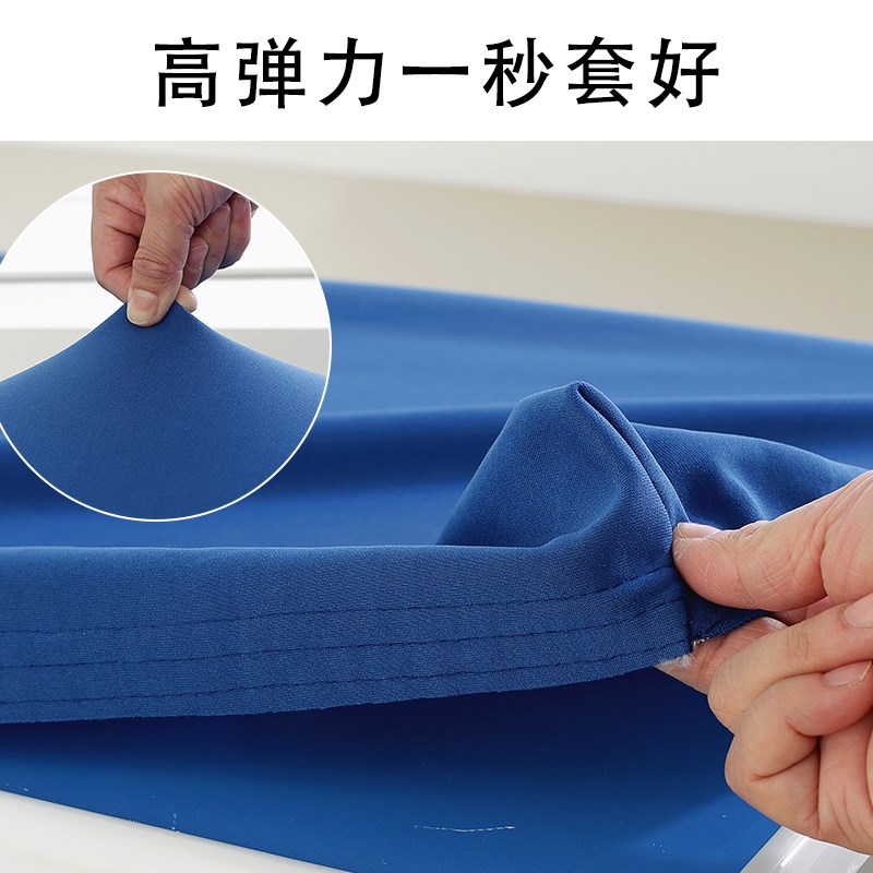 小学生桌布桌罩课桌套罩40x60学校书桌垫蓝色儿童学习防水课桌布