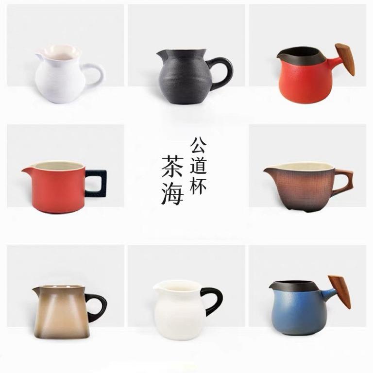 陆宝茶海家用茶杯公道杯茶壶配件茶席茶具公杯分茶器陶瓷茶道配件