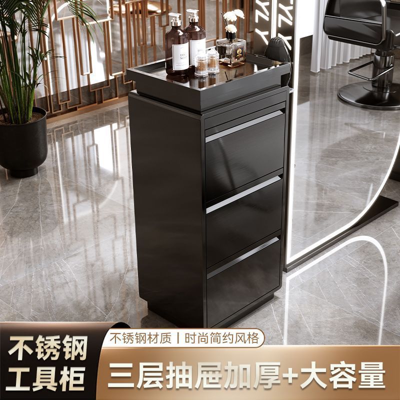 加厚理发店工具柜美发店工具柜子发廊工具车收纳储物柜子