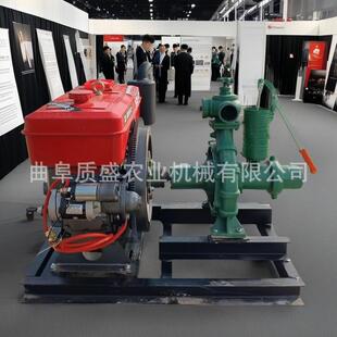 远距离送水农田浇地灌溉水泵3寸4寸柴油机压井离心泵