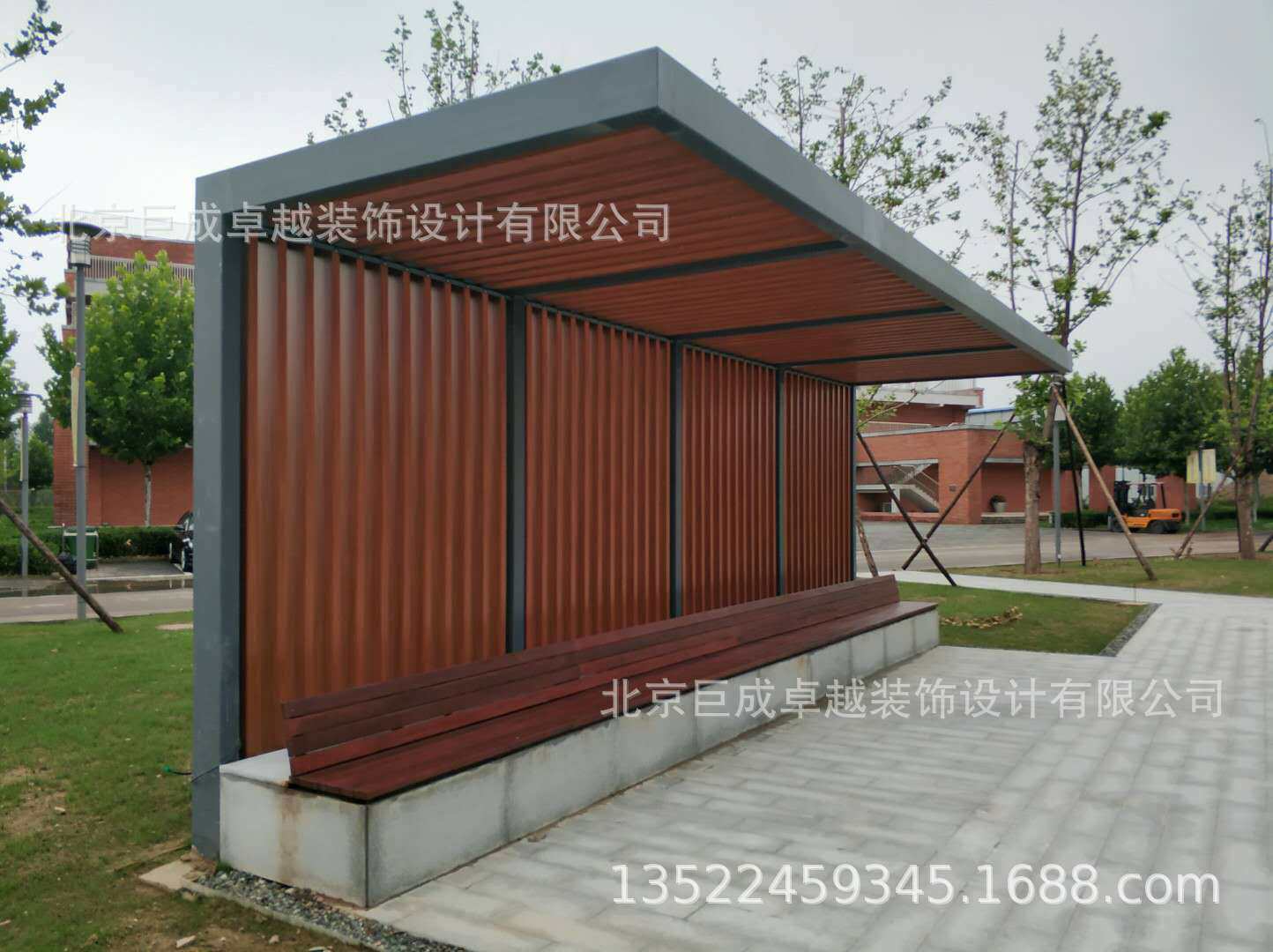 户外市政公园小区园林花园别墅廊架亭榭景区金属铁艺花架葡萄架