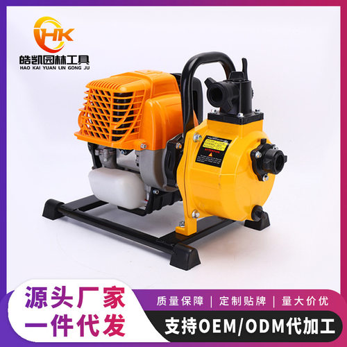 农用抽水机农业灌溉自吸泵家用小型汽油机水泵1寸抽水泵园林工具