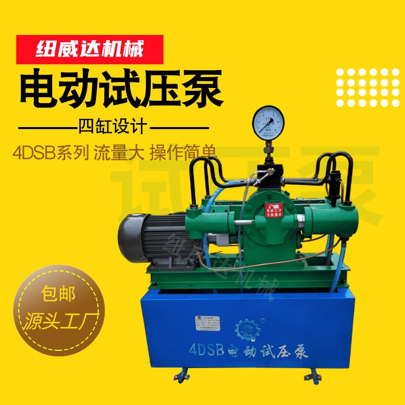 4DSB-4.0压力自控试压泵 40Mpa管道试压泵 管路检漏仪压力泵