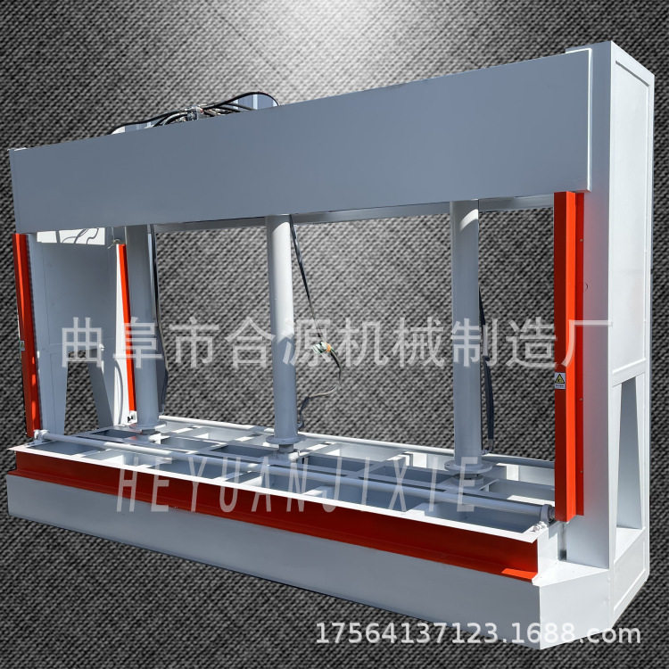 多层板材冷压机 50t木工机械保温板冷压机 铝蜂窝芯板6米冷压机