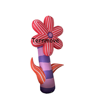 发光户外充气植物花朵气模制作大型广场集市商场美陈牵牛花向日葵