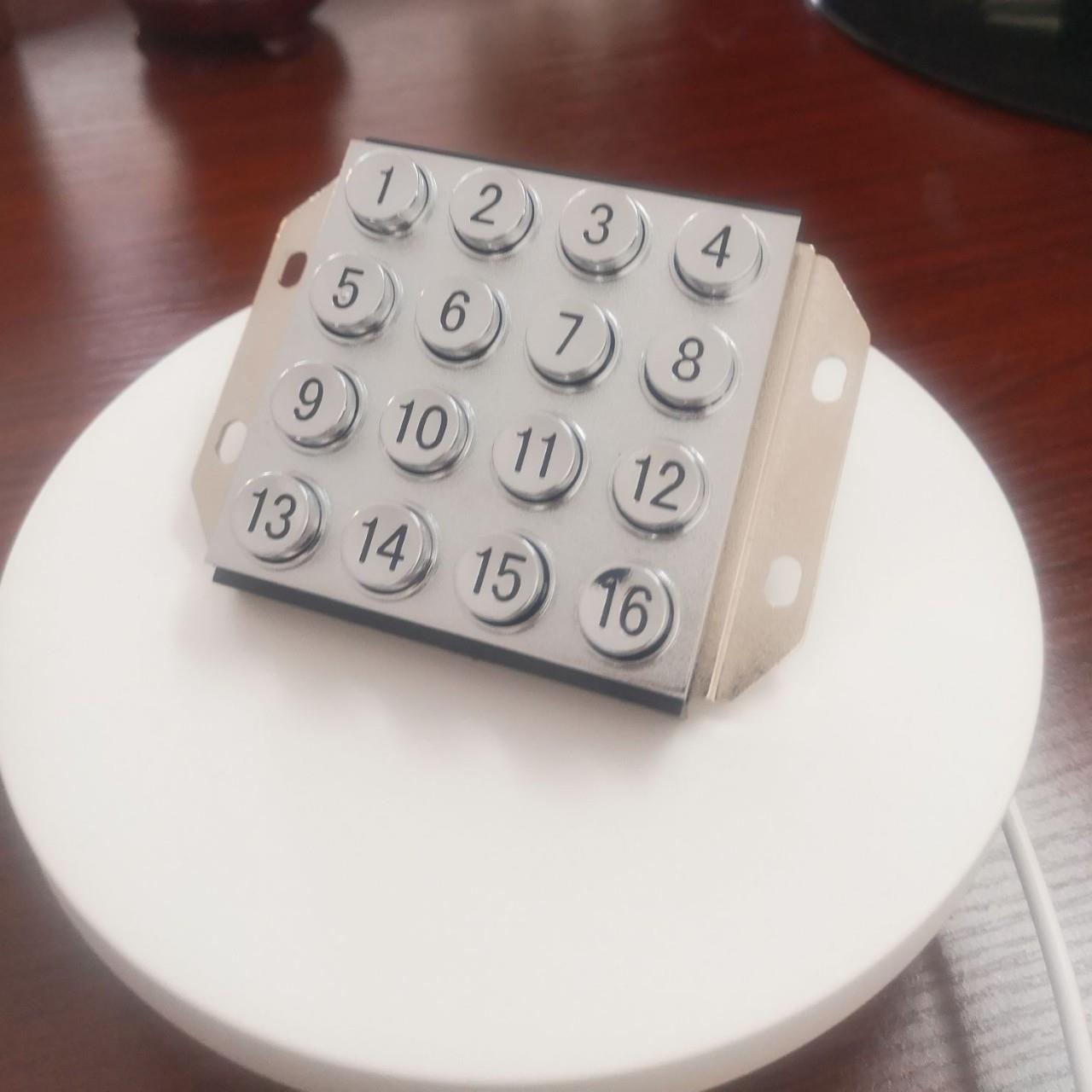 工业电话机按键金属按键电话机配件电话机金属按键校讯通按键