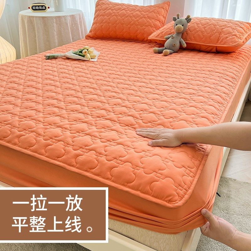 秋冬夹棉床笠单件全包床罩床垫保护罩防尘罩防滑床单床套2024新款,床上用品,床笠,淘宝优惠券,粉丝福利购,淘宝优惠卷