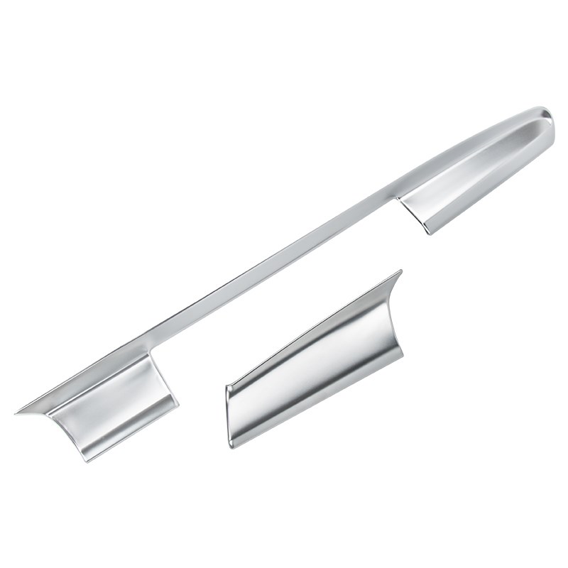 适用于奥迪a6l改装中控台亮片导航面板装饰亮框A6L内饰仪表台亮条