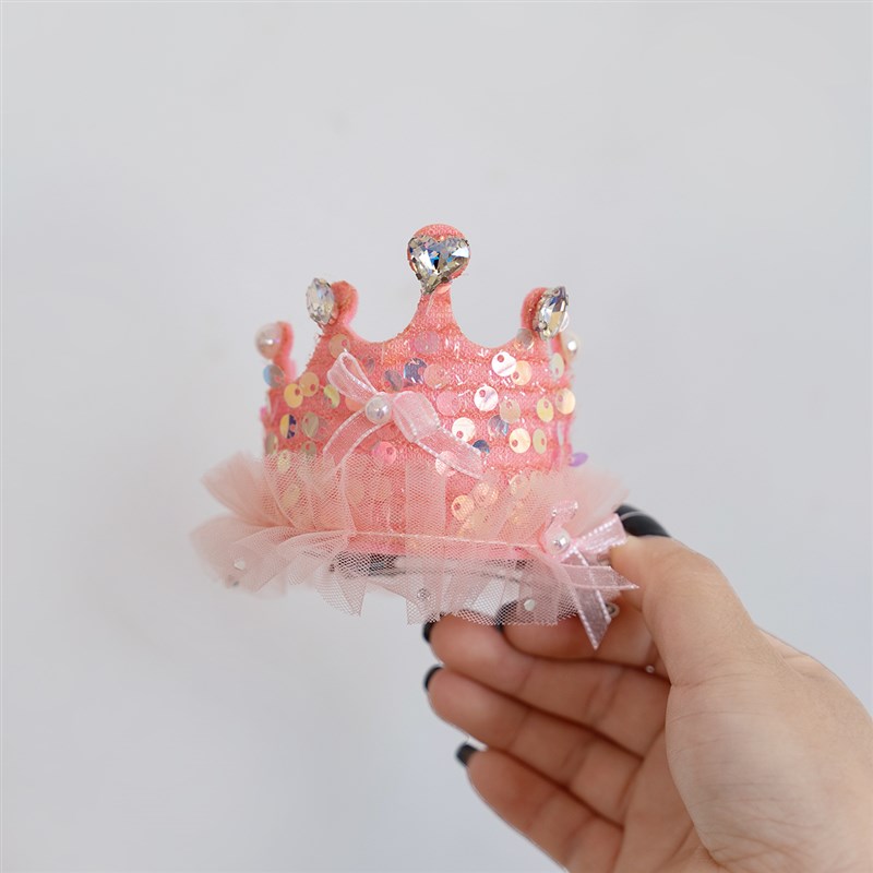 儿童饰品宝宝生日皇冠头饰仙女公主王冠发夹卡女童可爱发箍发饰品