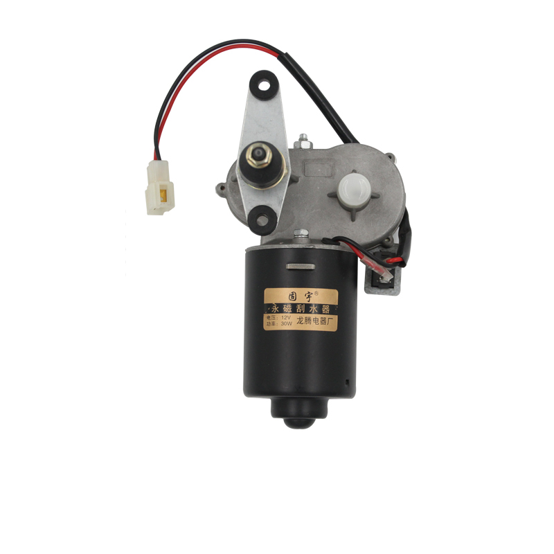 电动三轮车雨刷总成金彭珠峰四轮车雨刮器电机12V无骨手动雨刷片