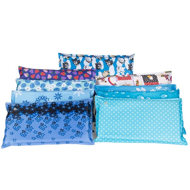 水枕头 冰枕 海绵棉冰枕头 夏季天 降温充气充火儿童卡通 凉枕头