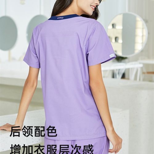 安诺手术服洗手衣医护弹力制服医生服护士服牙科手术室工作服女装