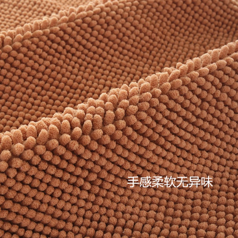 浴室地垫毛绒吸水防滑垫卫生间软垫子进门地毯洗手台门口家用脚垫