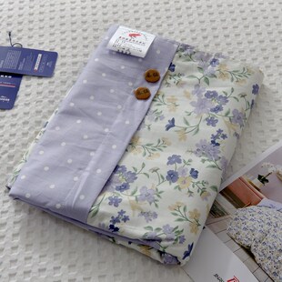 春旺斜纹纯棉被套全棉精梳单件被罩学生单人160x210双人200x230cm