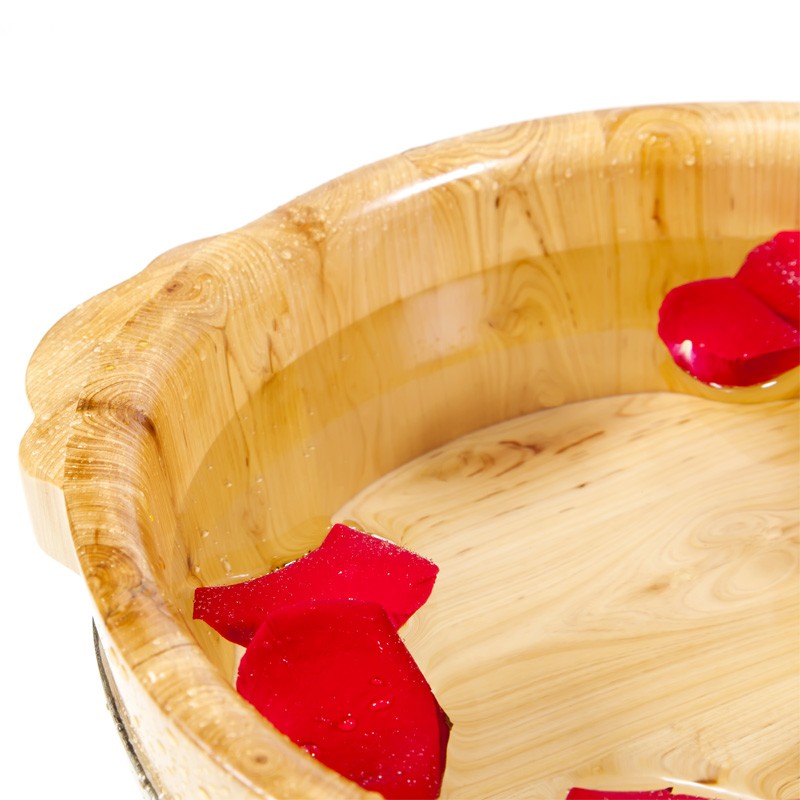 康熙香柏木儿童泡脚木桶足浴桶泡脚盆木盆洗脚盆木桶足浴盆木质