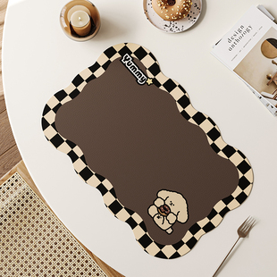 幸运小狗卡通餐垫小学生午餐垫防水防油可擦免洗宿舍鼠标宠物猫咪
