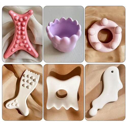 Ceramic Gua Sha Body Massage Tool Body Guasha Board for Face