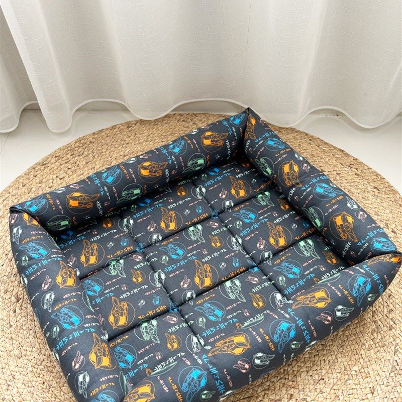 夏秋四季通用中小型犬狗窝 猫窝垫子帆布面料底部防滑 防肚子着凉,宠物/宠物食品及用品,狗窝/屋/帐篷/沙发,淘宝优惠券,粉丝福利购,淘宝优惠卷