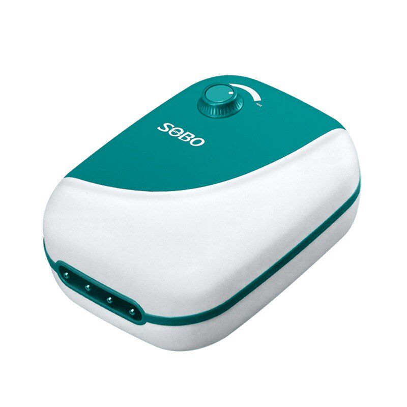 SOBO松宝鱼缸氧气泵水族静音增氧泵养鱼增氧机小型充氧制氧打氧机