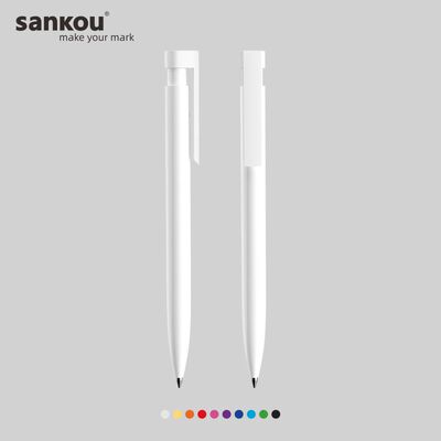 24种PANTONE色中性笔黑色笔芯0.5 ZX9简约按动中性笔碳素笔黑笔高