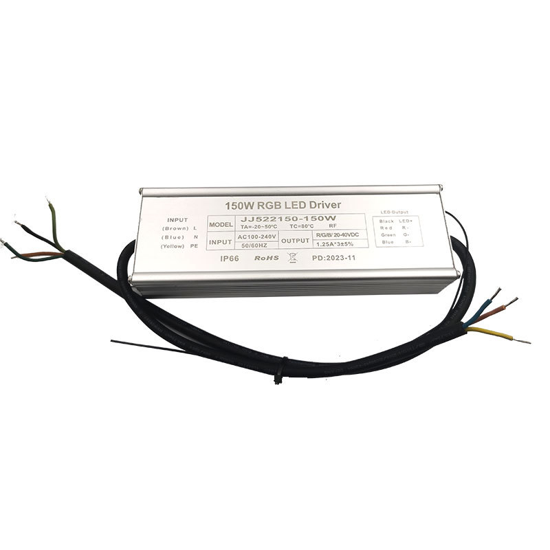 厂家供应 足功率150W无线RF遥控电源 桥梁亮化照明 单色外控电源