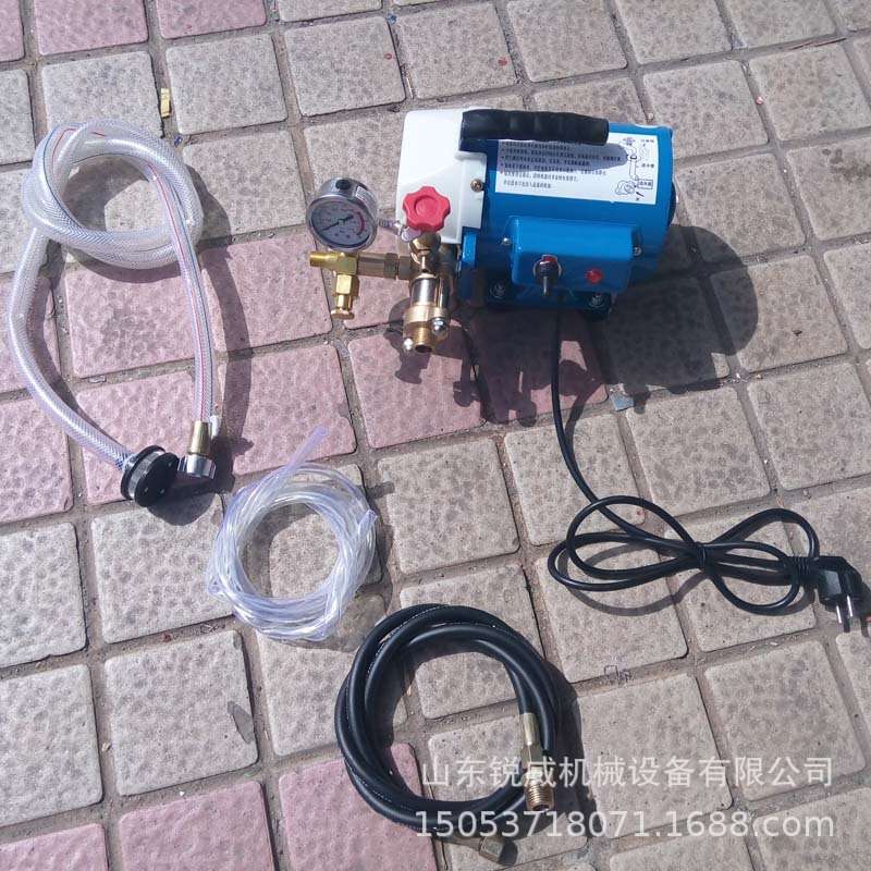 电动试压泵 DSY-60打压泵 手提式PPR水管道试压机 打压测压地暖泵