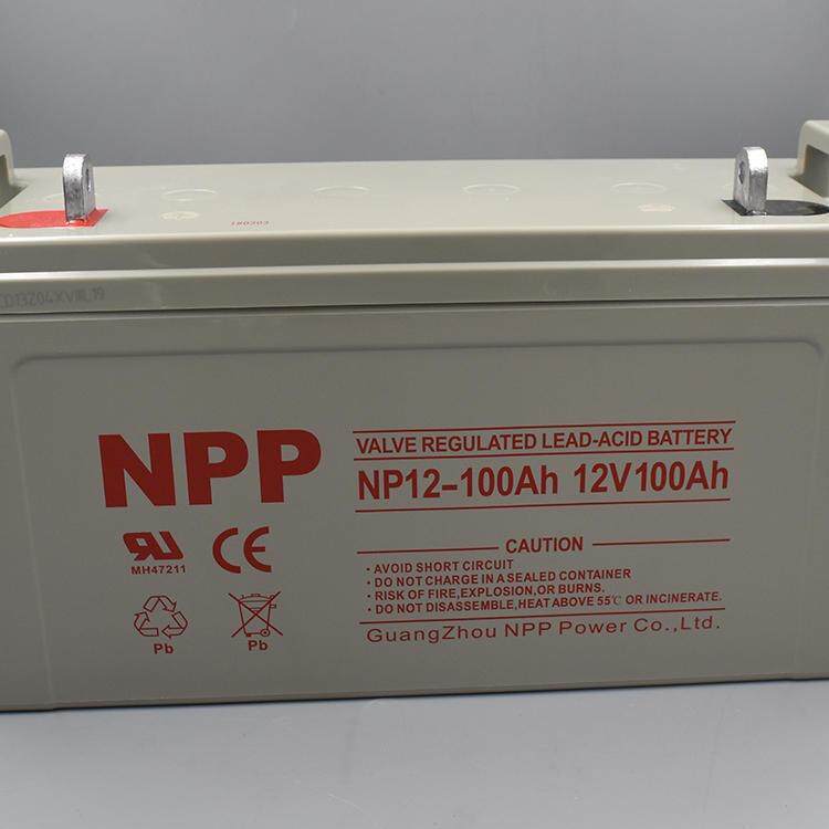 NPP耐普蓄电池NPG12-20012V200AH太阳能光伏基站UPS储能电池