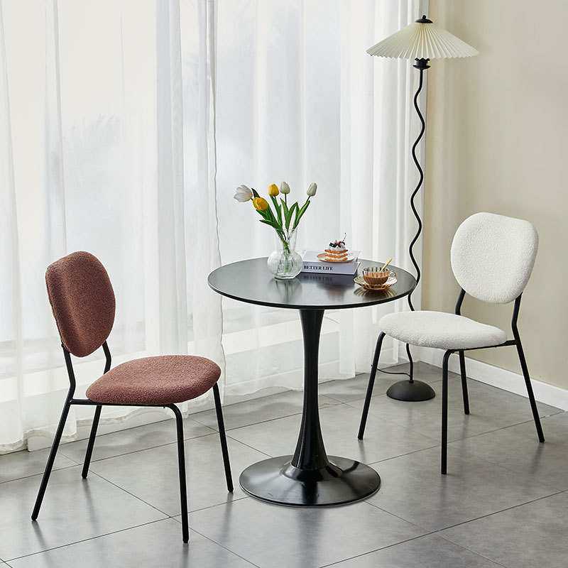 餐椅家用餐厅ins风圈圈纱软包靠背椅奶茶店咖啡厅椅子软包椅轻奢,3C数码配件,摄像机配件,淘宝优惠券,粉丝福利购,淘宝优惠卷