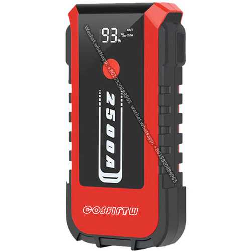 12V High Power Car Jump Starter Power Bank Multi-Function