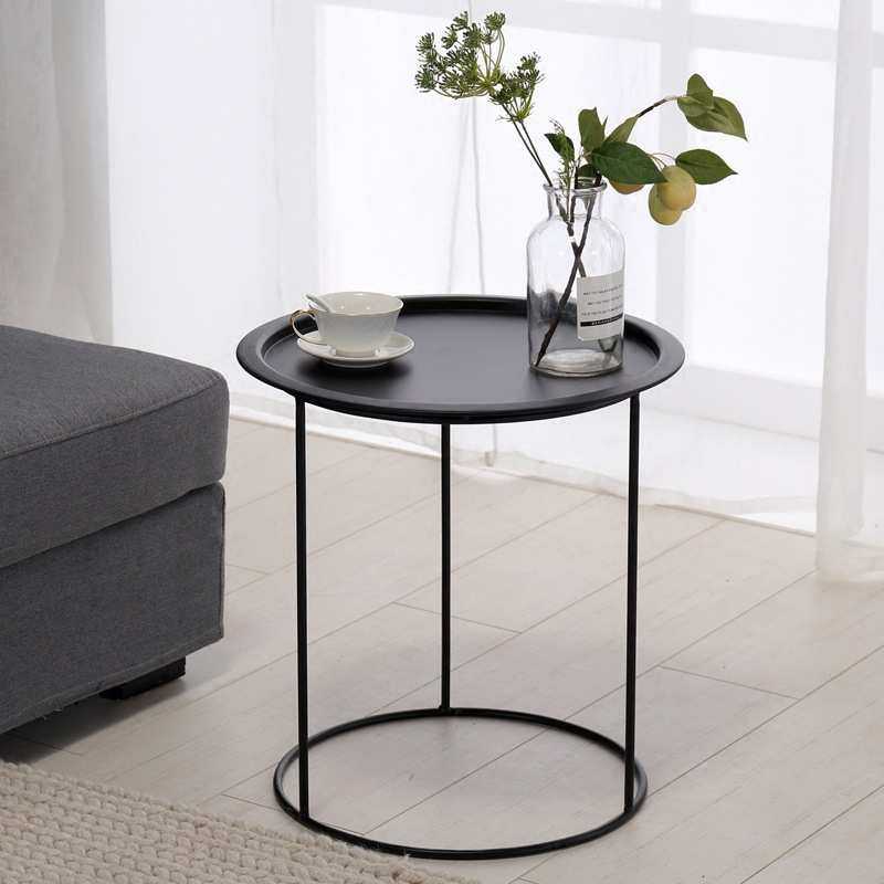 工厂定制圆形边几北欧铁艺沙发茶几组合轻奢简约金属咖啡桌阳台桌,3C数码配件,摄像机配件,淘宝优惠券,粉丝福利购,淘宝优惠卷