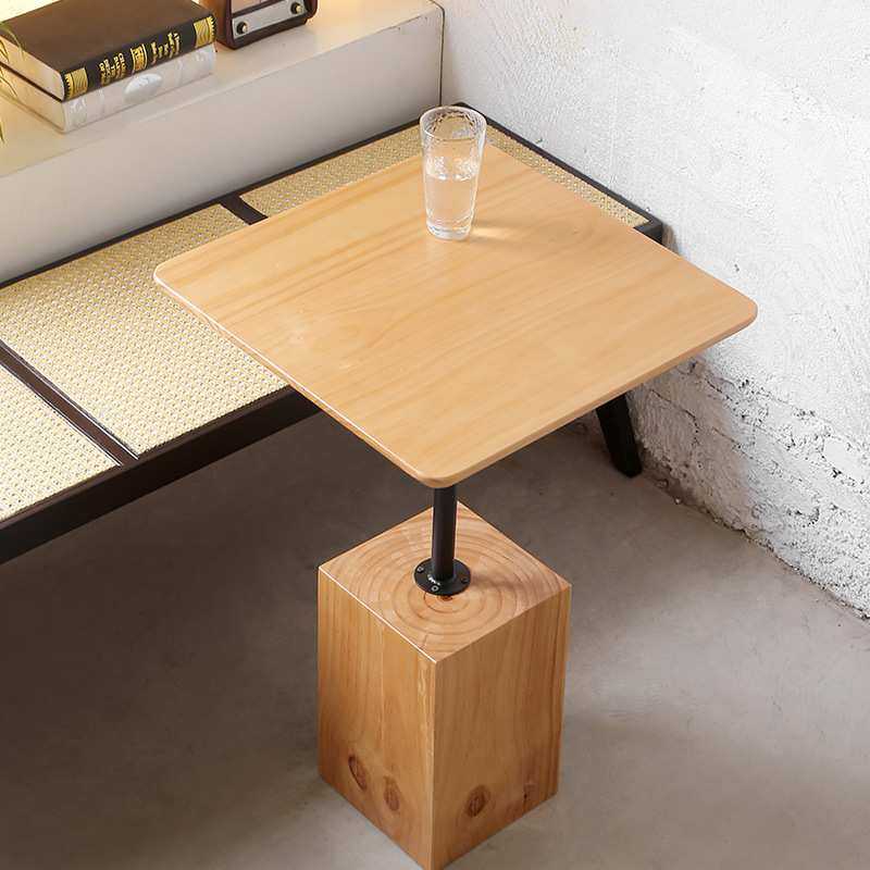 诧寂风中古风实木餐桌正方形家用小户型餐桌椅咖啡店洽谈桌椅商用,3C数码配件,摄像机配件,淘宝优惠券,粉丝福利购,淘宝优惠卷