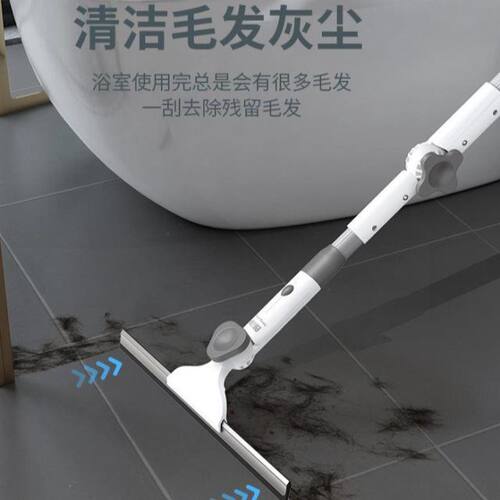 擦玻璃神器器家用伸缩杆万向刮C水器双面擦高层洗刷窗清洁工具