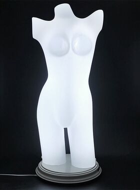 旋转女灯模d聚拢型美体塑身衣女灯光模特女半身塑料内衣模特可旋