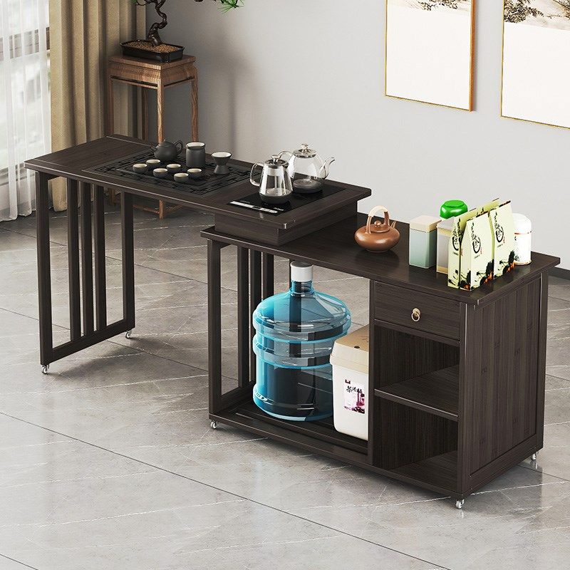 办公室茶水柜烧水壶一体边柜x非实木茶桌椅组合茶几阳台旋转小茶,商业/办公家具,办公茶水柜,淘宝优惠券,粉丝福利购,淘宝优惠卷