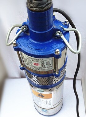 浙江大明不锈钢铜线单相22v0V家用潜水泵三相双机封高扬程多级水