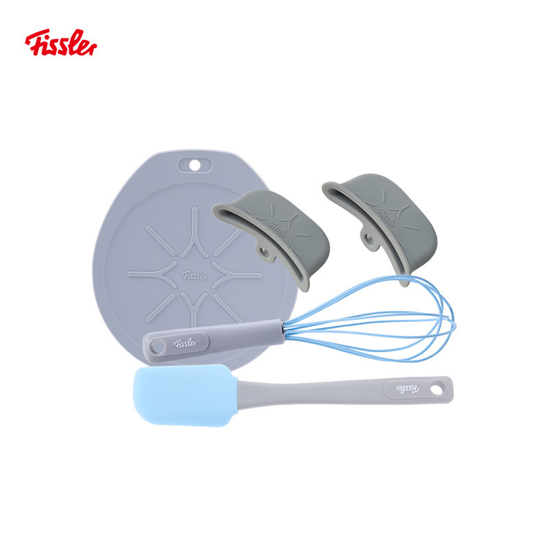 德国菲仕b乐厨房食色珐琅铸铁锅烘焙配件硅胶打蛋器刮刀锅垫锅耳
