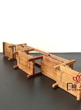 红木工艺品花梨木小博古架实木多C宝阁紫砂茶壶茶具架仿古董架摆