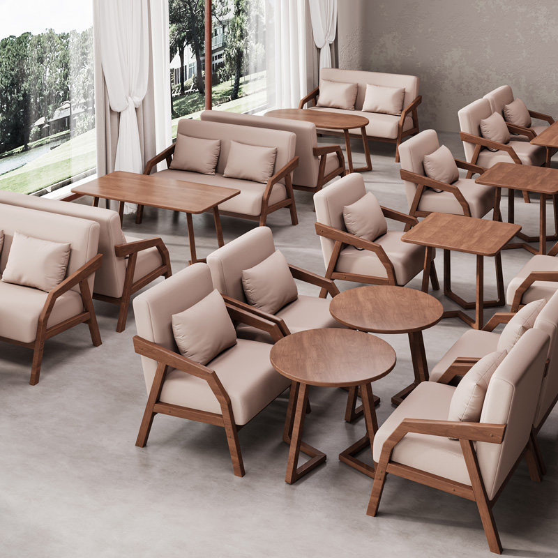 咖啡厅桌椅d组合奶茶店休闲酒吧书吧烧烤店特色餐厅卡座沙发组合,商业/办公家具,沙发,淘宝优惠券,粉丝福利购,淘宝优惠卷