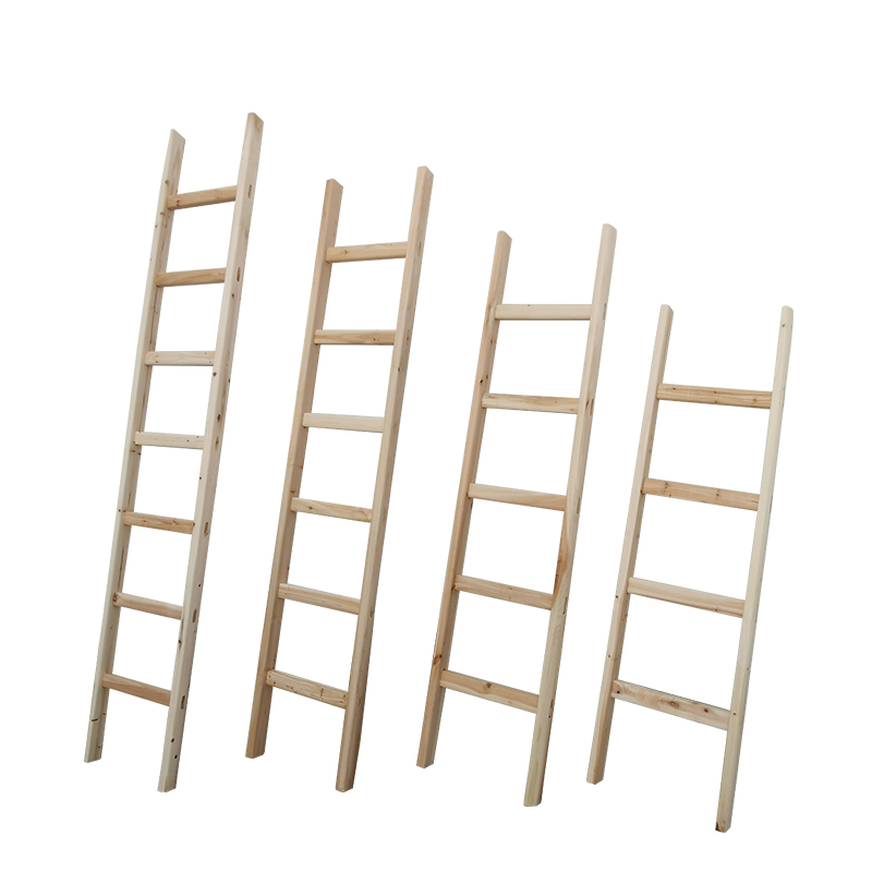 包邮实木梯子加粗单m梯爬梯电工绝缘家用阁楼装修工程单面加长楼