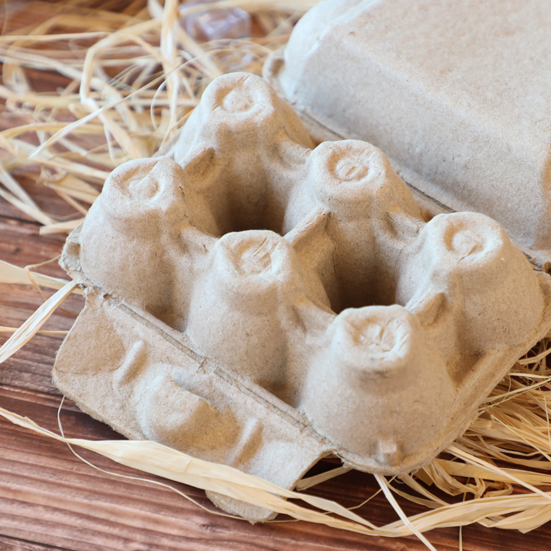 6枚9枚10枚12枚15枚免折叠开A关盒黄色鸡蛋托鸡蛋篮纸浆生物可降