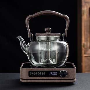蒸茶壶J家用大容量电陶炉专用蒸茶 加厚耐高温玻璃煮茶壶2024新款