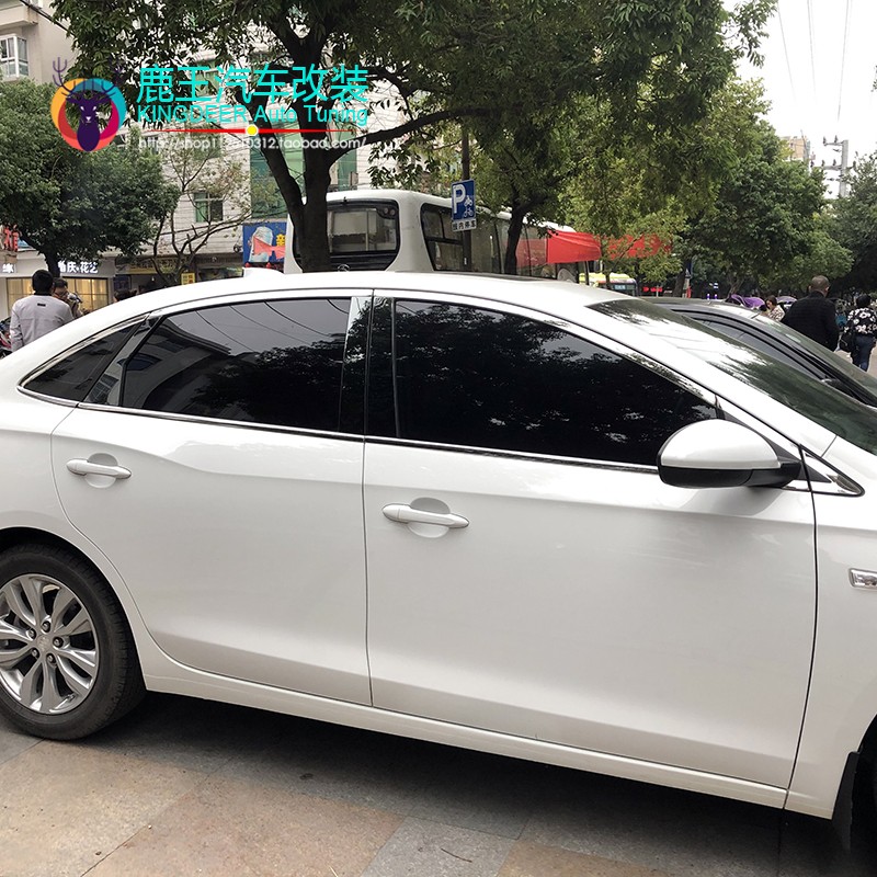 专用2021款款雪佛o兰科鲁泽车窗饰条不锈钢门窗镀铬亮条装饰贴改