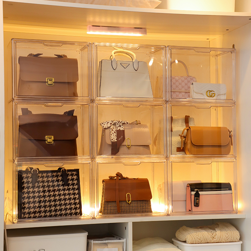 速发收纳柜家用放的置物神存放整理柜器衣帽间展示架防尘